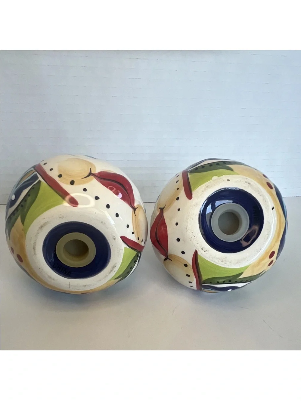 Discontinued Espana Lifestyle Bocca Collection Whimsical Fish Salt & Pepper Set
